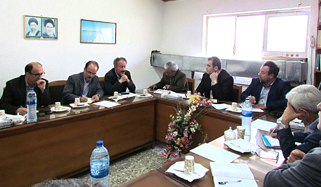 جلسه کمیته منابع ومصارف آب کشاورزی استان 