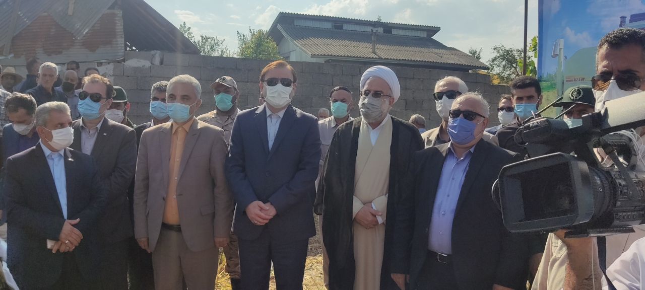 آغاز عملیات برداشت مکانیزه برنج در گیلان