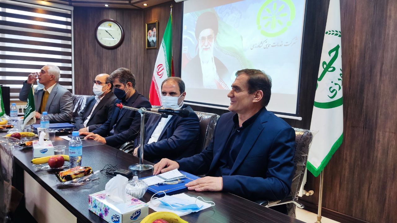 آیین تودیع و معارفه مدیریت شرکت خدمات حمایتی استان گیلان برگزار شد.