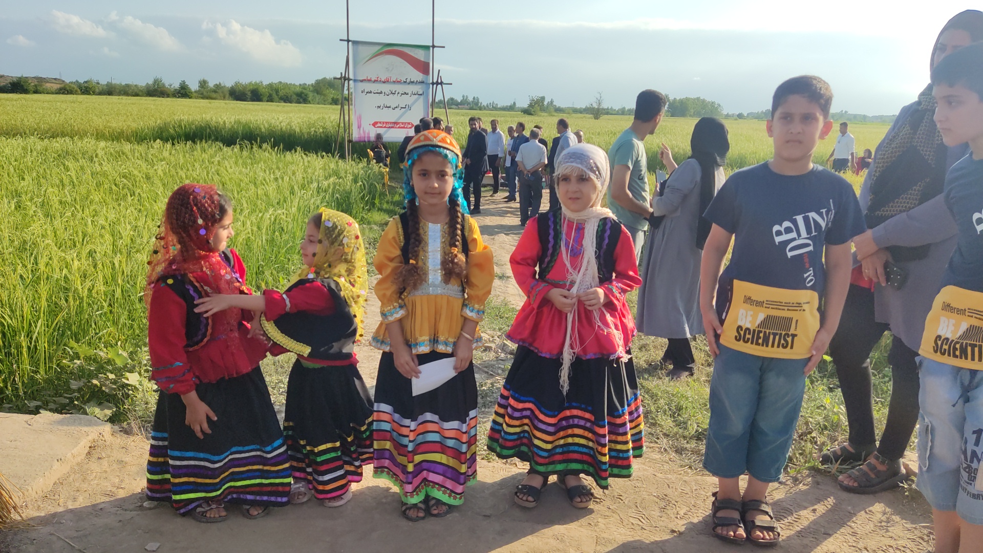 آیین اولین برداشت برنج در شهرستان خمام