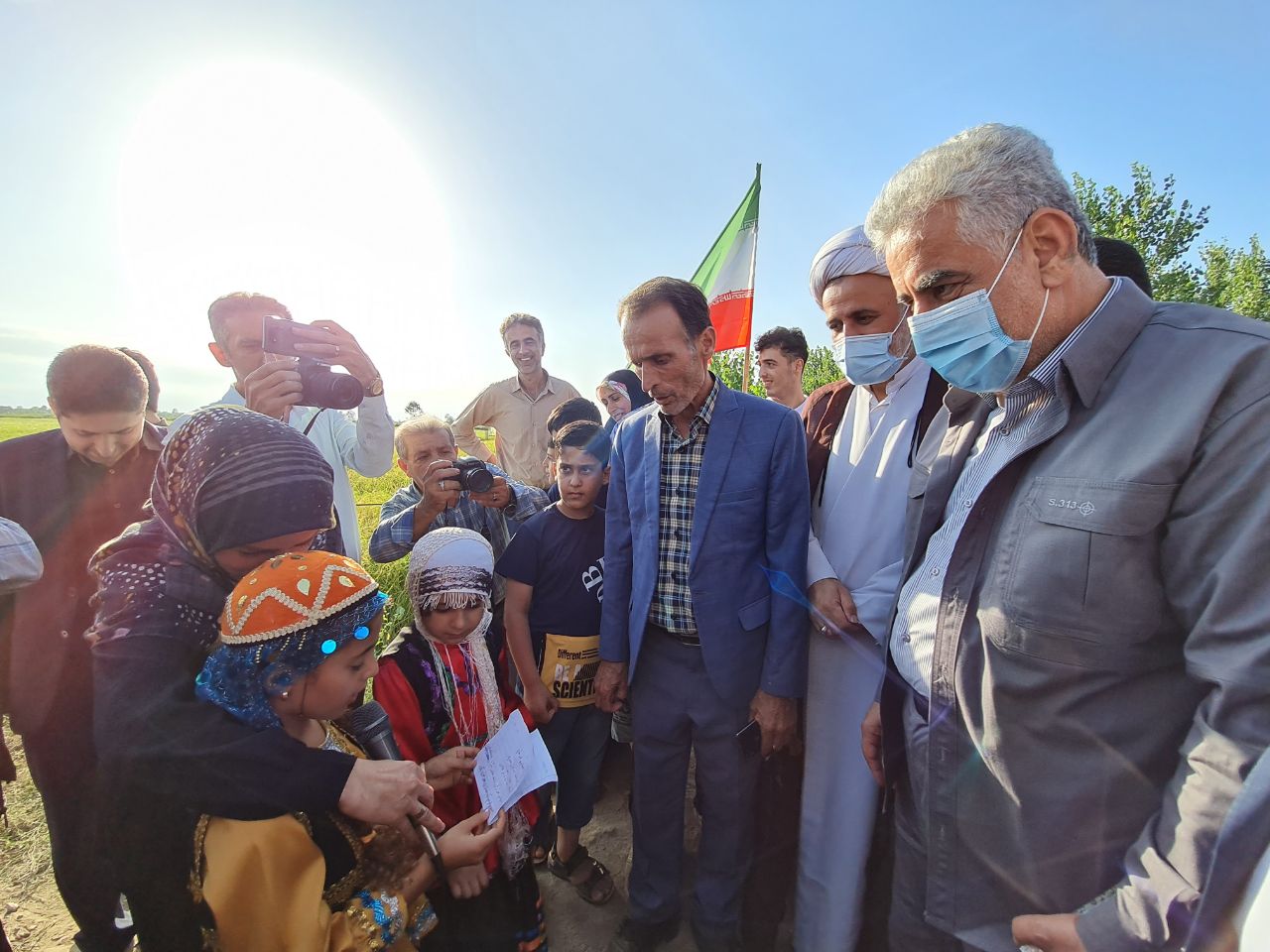 آیین اولین برداشت برنج در شهرستان خمام