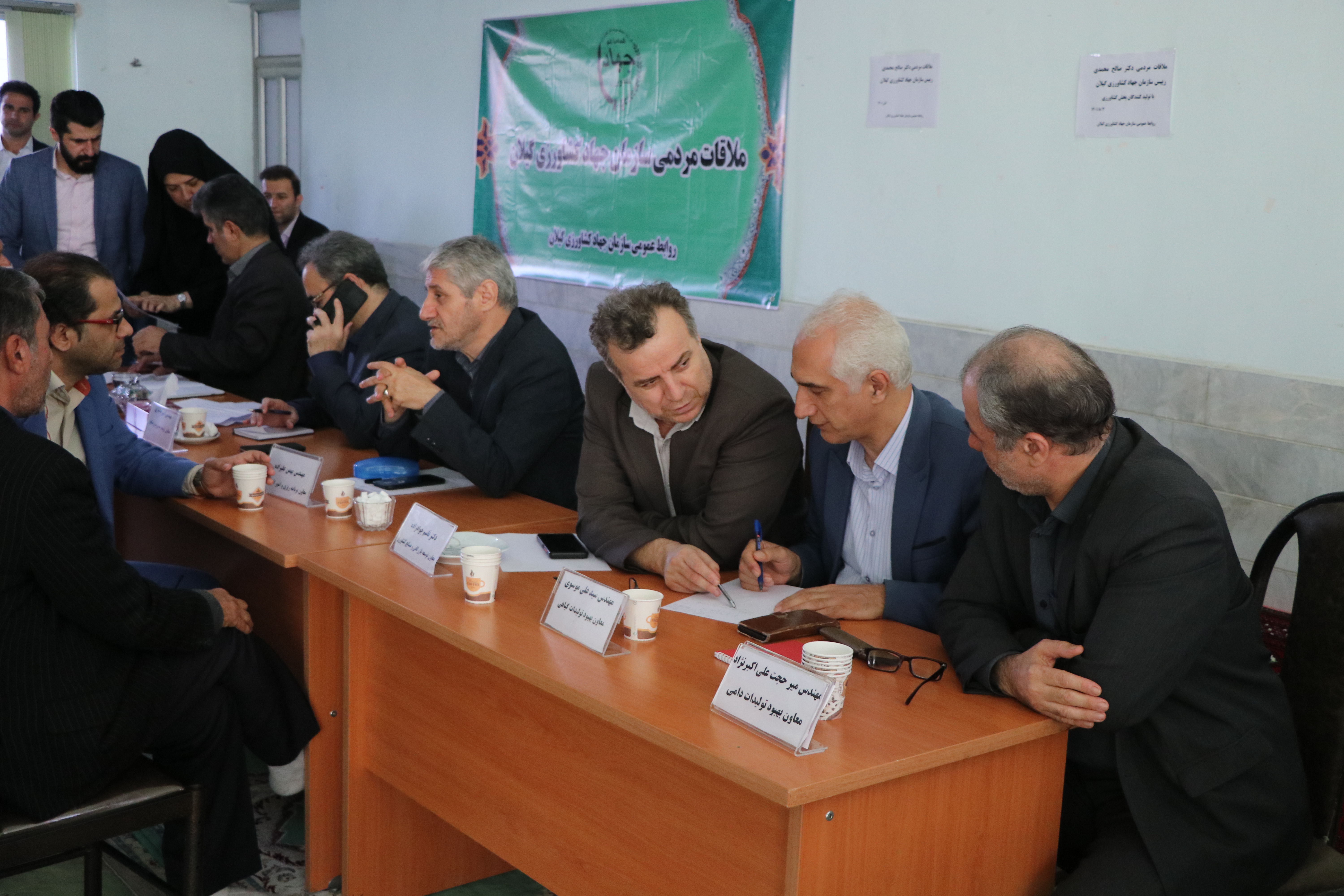 برنامه هفتگی ملاقات عمومی با رئیس سازمان جهاد کشاورزی استان گیلان برگزار شد.