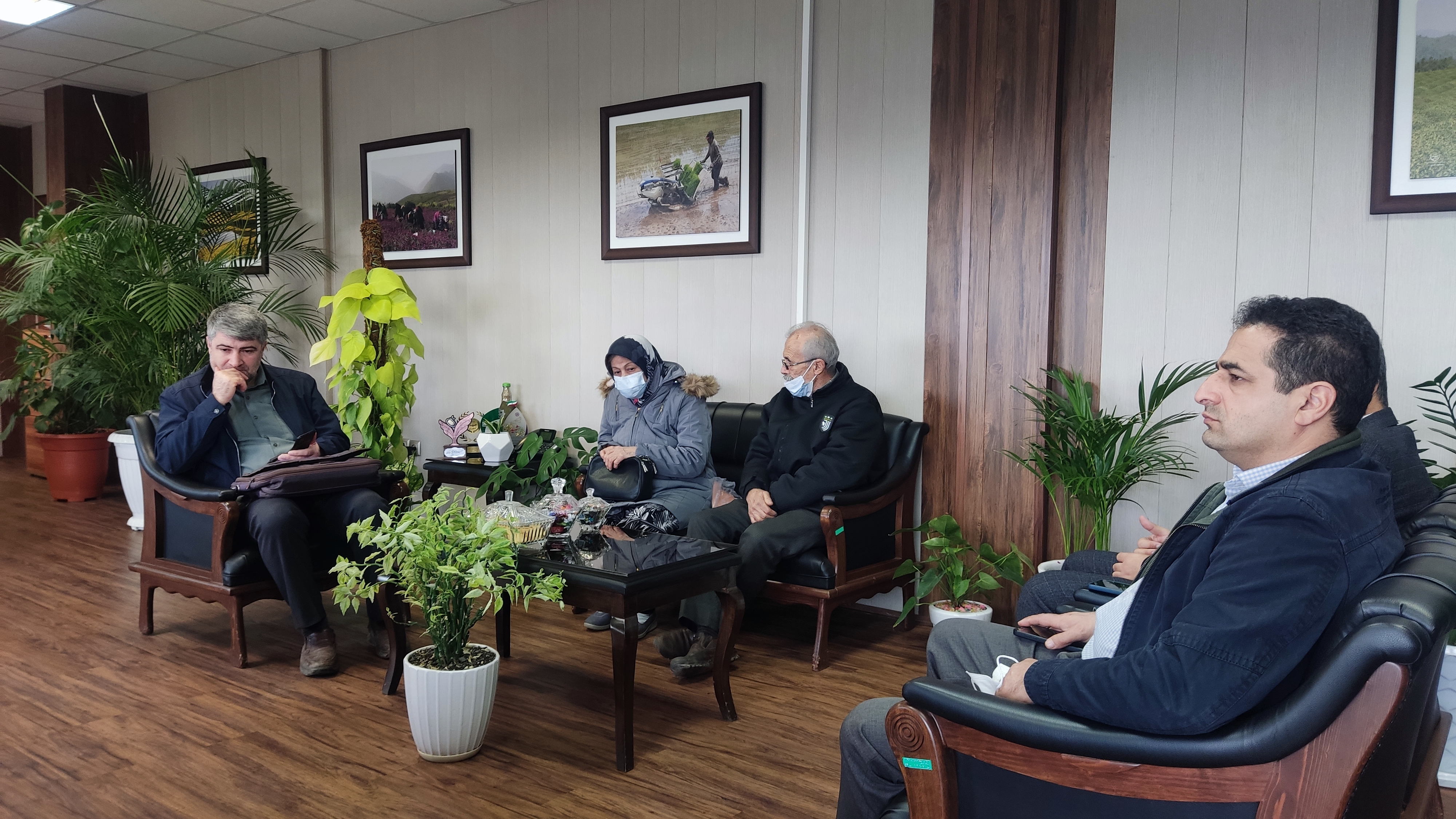 برنامه ملاقات عمومی با رییس سازمان جهاد کشاورزی استان گیلان برگزار شد