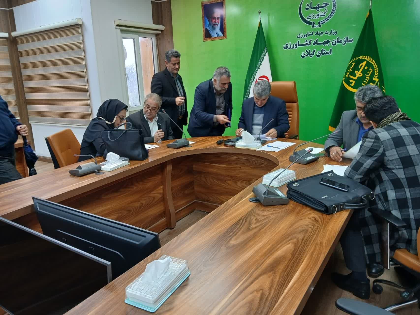 ملاقات مردمی رئیس سازمان جهاد کشاورزی گیلان برگزار شد