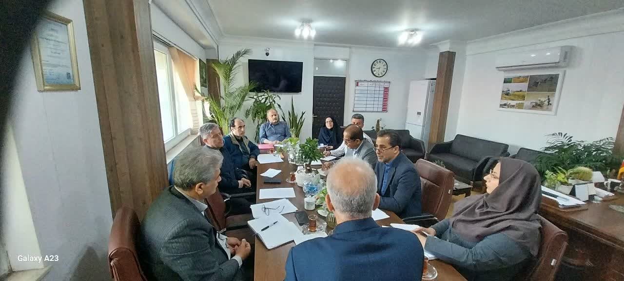 جلسه فنی کود استان گیلان برگزار شد
