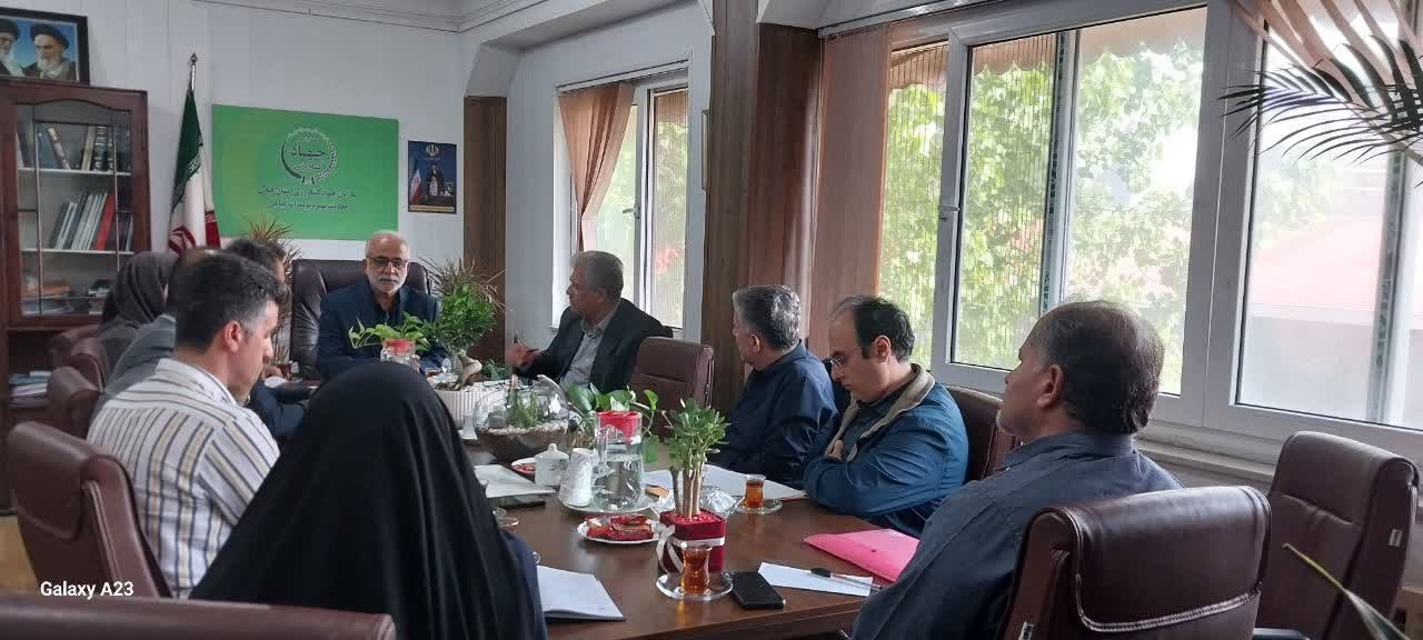 جلسه فنی کود استان گیلان برگزار شد