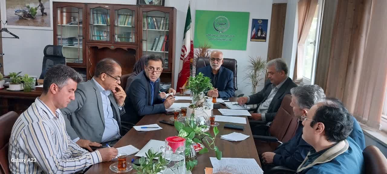 جلسه فنی کود استان گیلان برگزار شد