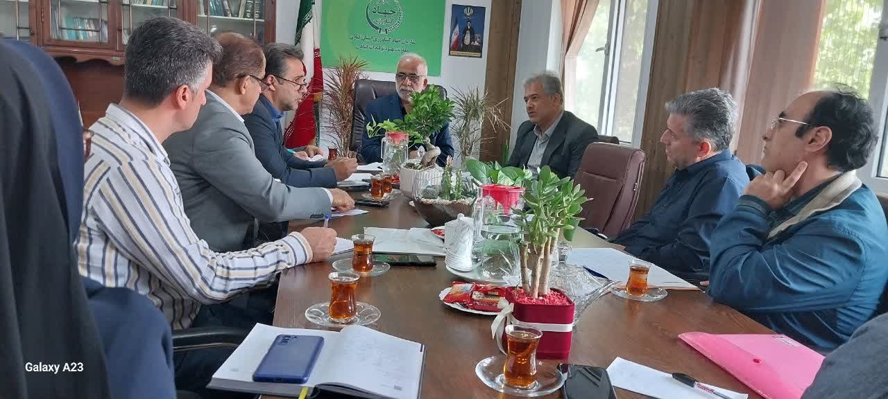 جلسه فنی کود استان گیلان برگزار شد