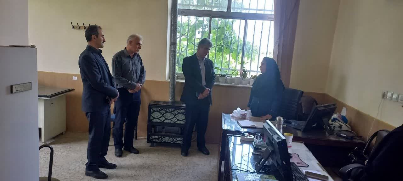بازدید رئیس سازمان از مراکز خدمات جهاد کشاورزی استان گیلان