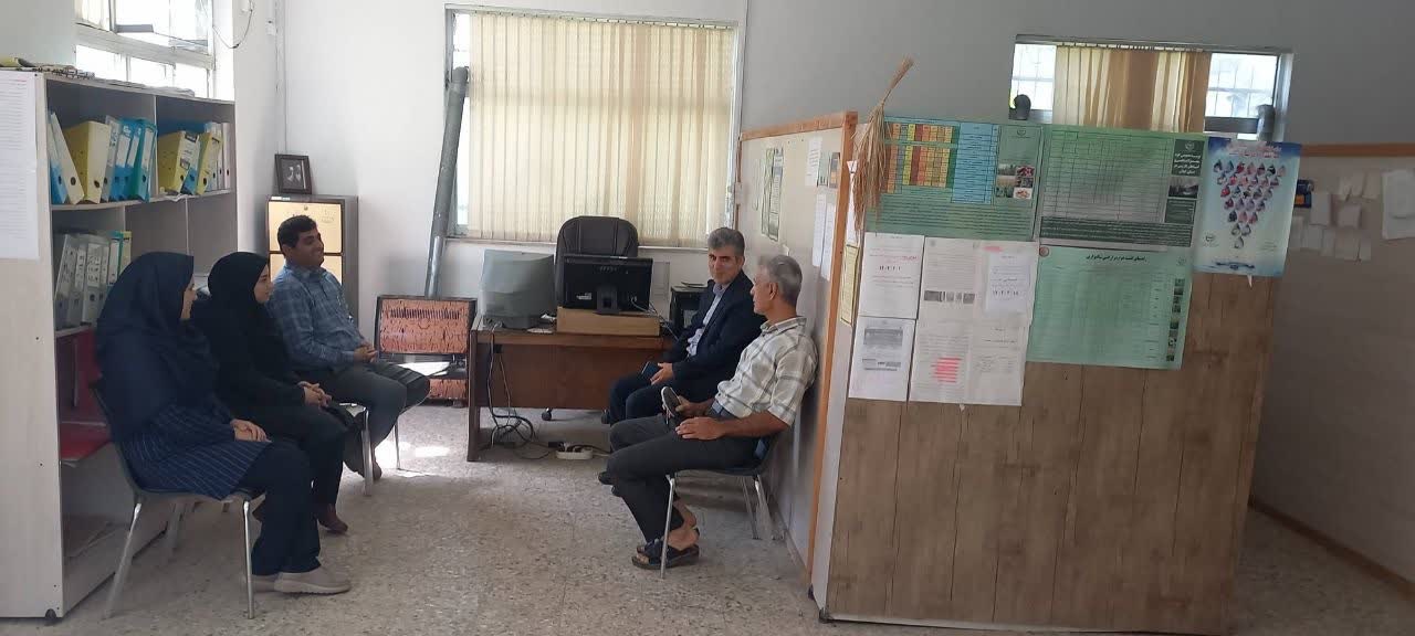 بازدید رئیس سازمان از مراکز خدمات جهاد کشاورزی استان گیلان