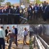 افتتاح پروژه احداث کانال آب کشاورزی خروجی قنات شهرستان رودبار