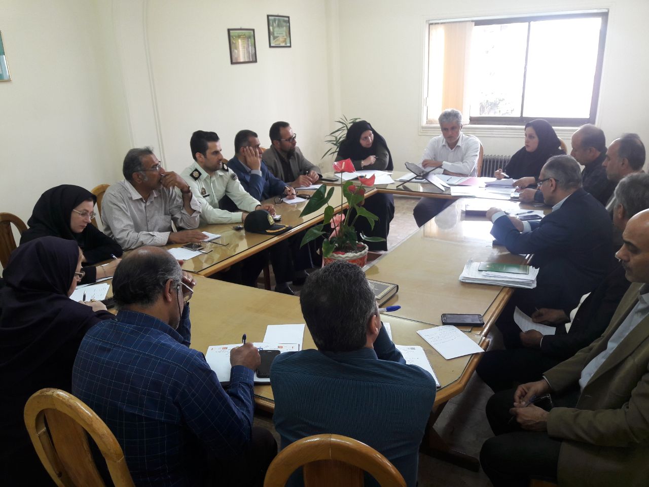 برگزاری جلسه کار گروه کشاورزی و امنیت غذایی پدافند غیر عامل شهرستان لاهیجان
