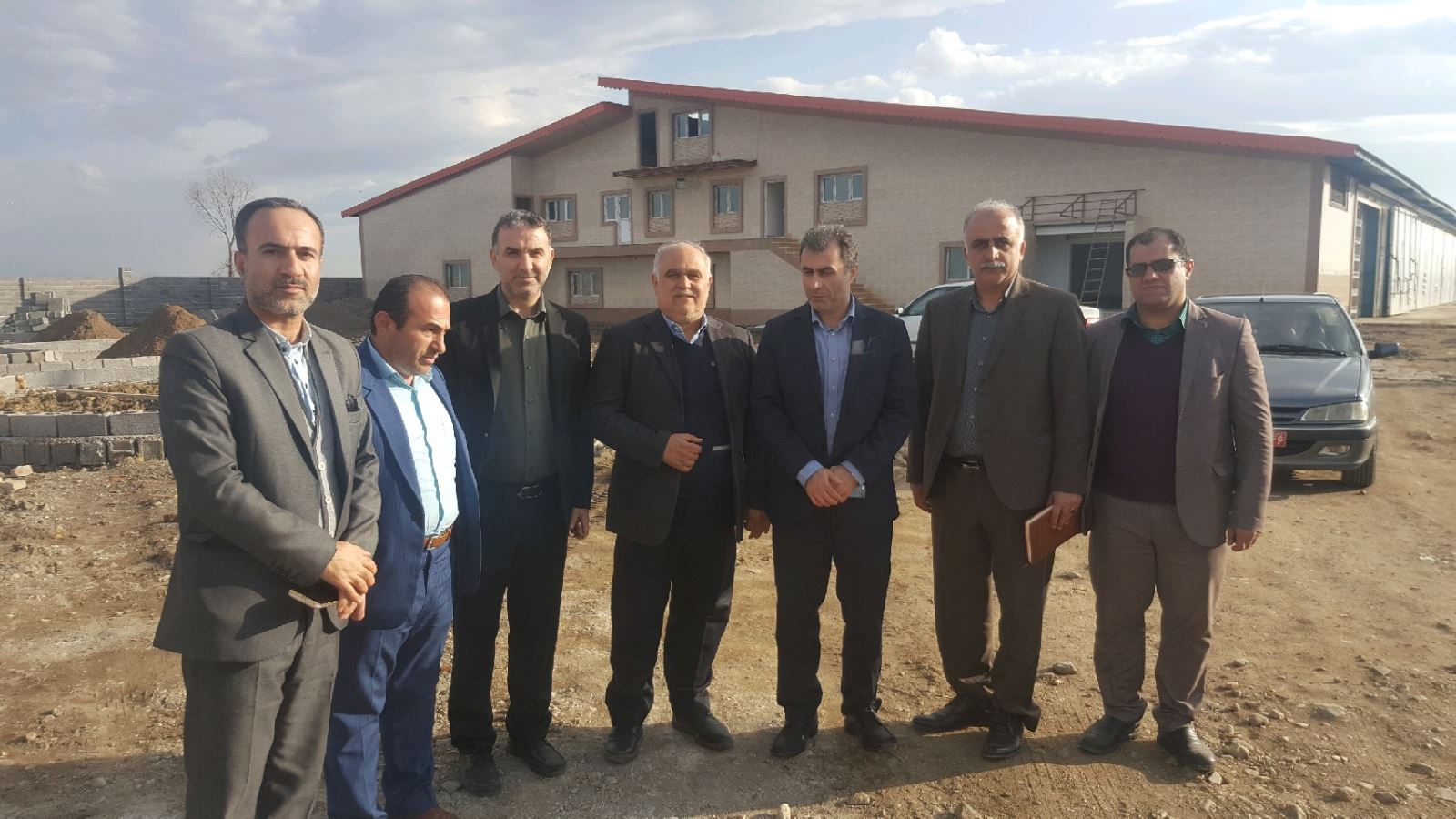 بازدید رئیس سازمان جهاد کشاورزی گیلان از مجتمع تولید  و بسته بندی قارچ در روستای کلش طالشان شهرستان رشت