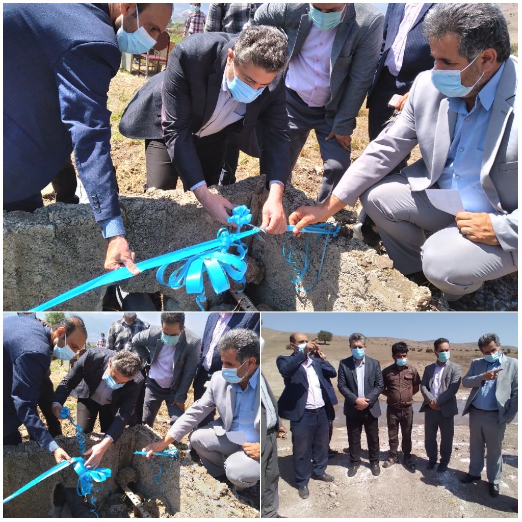 در ششمین روز هفته دولت پروژه لایروبی، تعمیق و بهسازی آببندان ناش بخش خورگام شهرستان رودبار افتتاح شد  