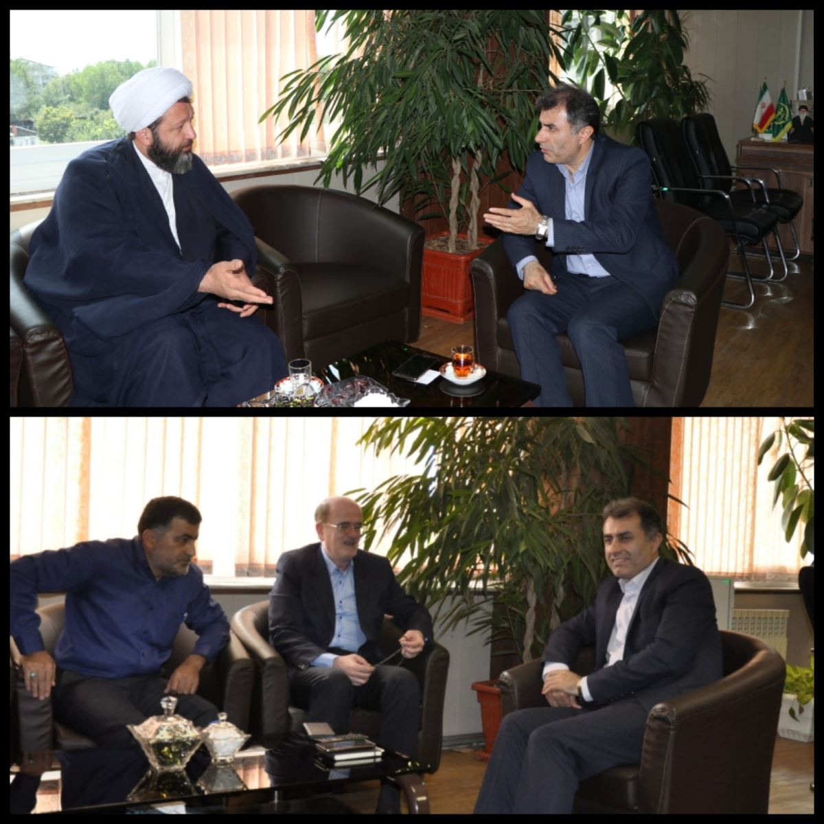 دیدار نمایندگان گیلان در مجلس شورای اسلامی با رئیس سازمان جهادکشاورزی 