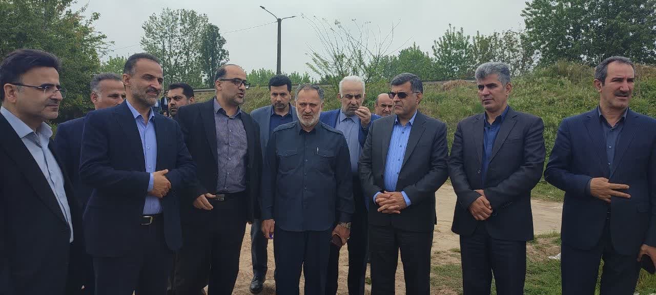 همراهی رئیس سازمان جهاد کشاورزی گیلان با بازرس کل استان در بازدید از پروژههای کلیدی آستانه اشرفیه