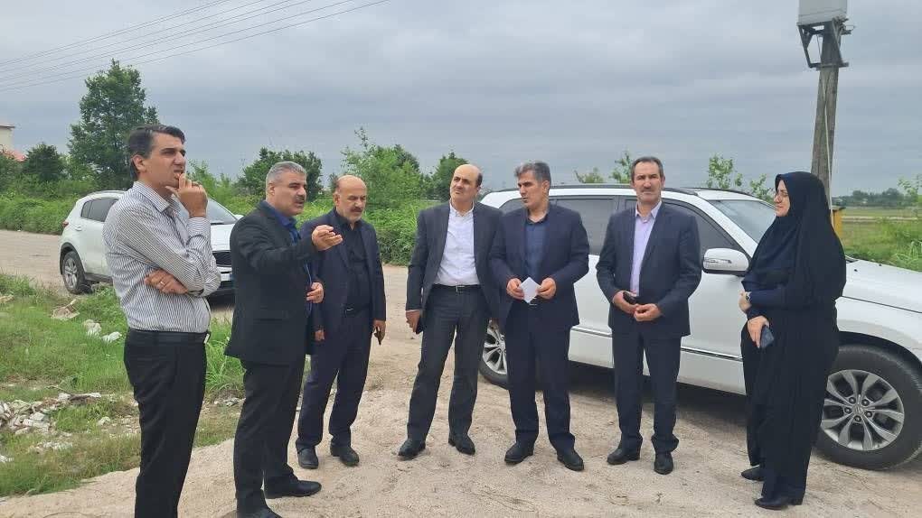 نظارت بر پروژه های تامین آب کشاورزی شهرستان لاهیجان