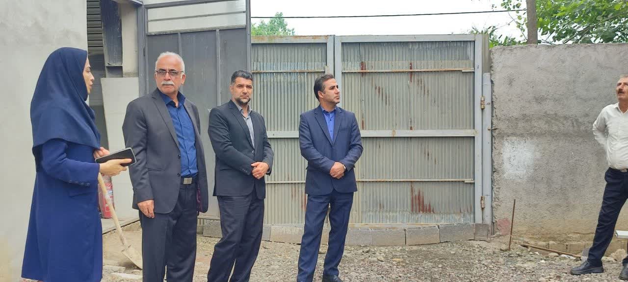 بازدید از انبار بذر برنج در شهرستان شفت