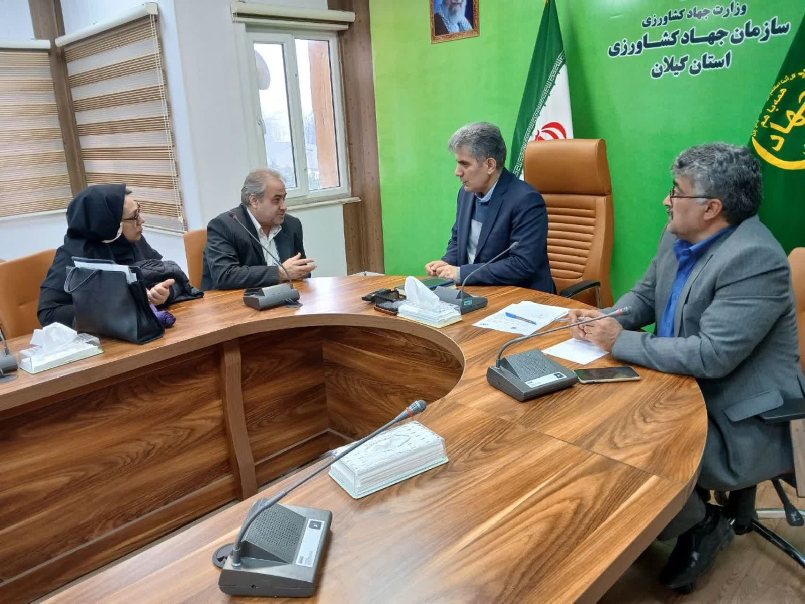 ملاقات مردمی رئیس سازمان جهاد کشاورزی گیلان برگزار شد 