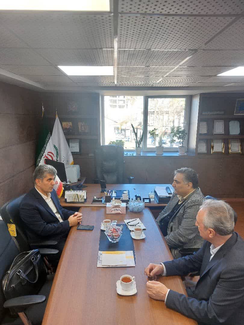 بازدید رئیس سازمان جهاد کشاورزی استان از اداره کل پشتیبانی امور دام گیلان 