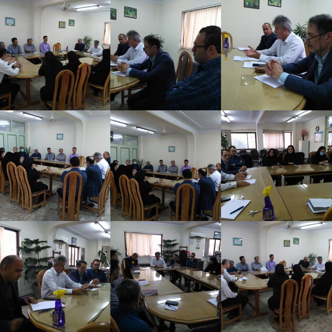 برگزاری جلسه امور عمومی ، هماهنگی و برنامه ریزی در شهرستان لاهیجان