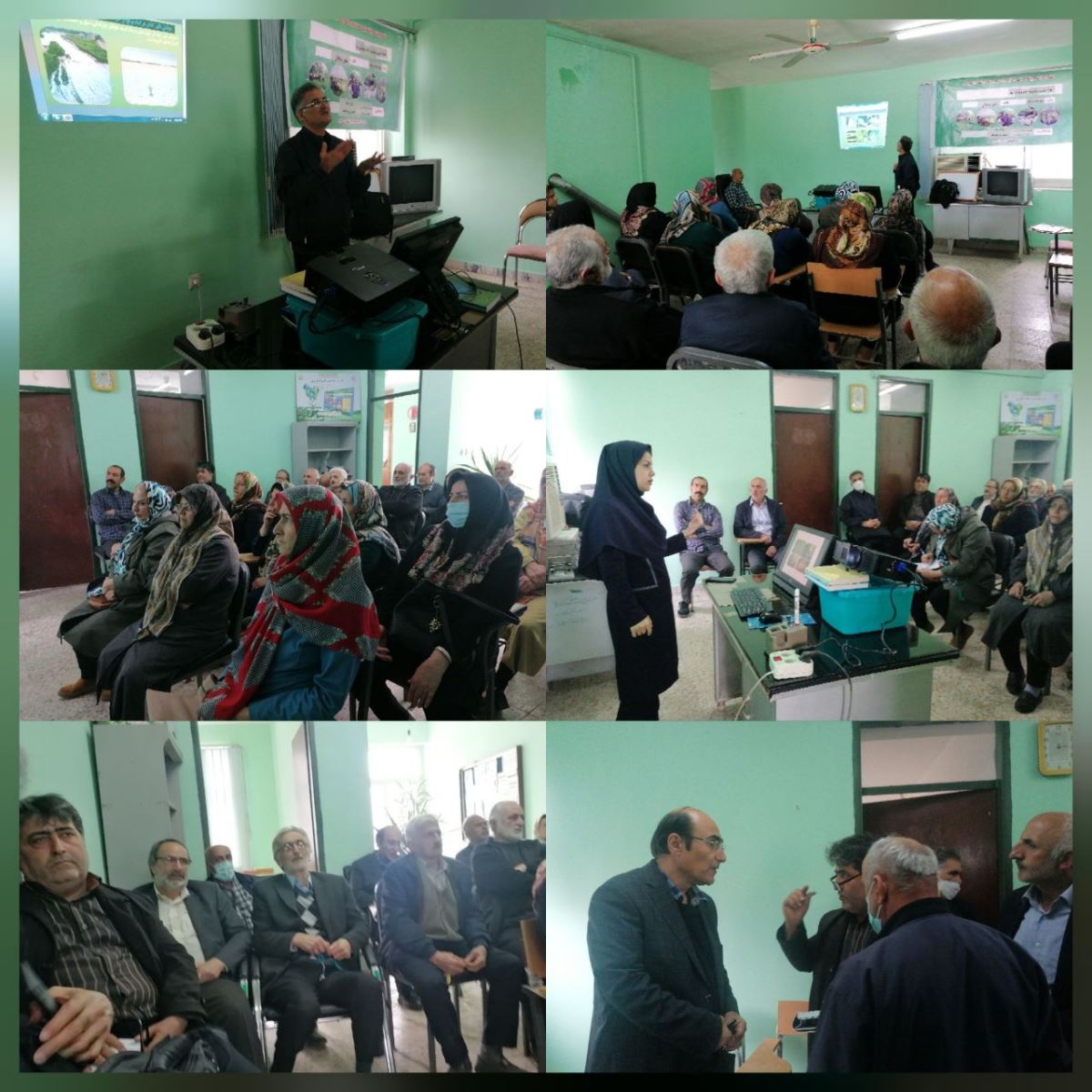 کارگاه آموزشی پرورش نشا و مدیریت آفات و بیماریهای برنج در شهرستان رودبار برگزار شد 