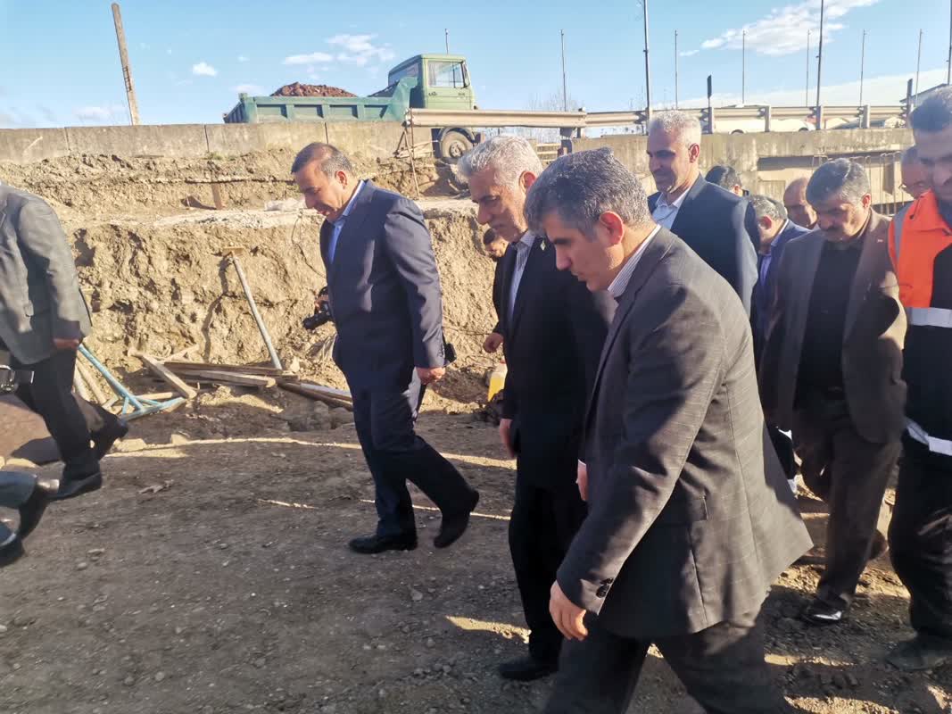بازديد رئيس سازمان جهاد کشاورزي استان گيلان از مناطق سیل‌زده آستارا