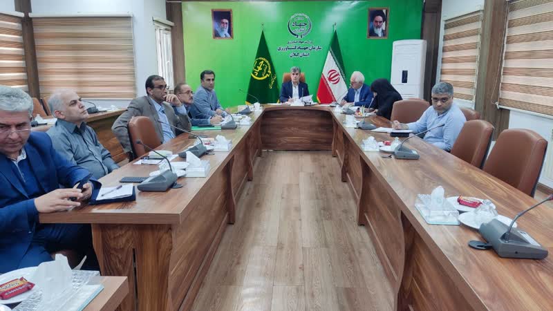 جلسه مجازي مديران شهرستانهاي سازمان جهاد کشاورزي گيلان برگزار شد