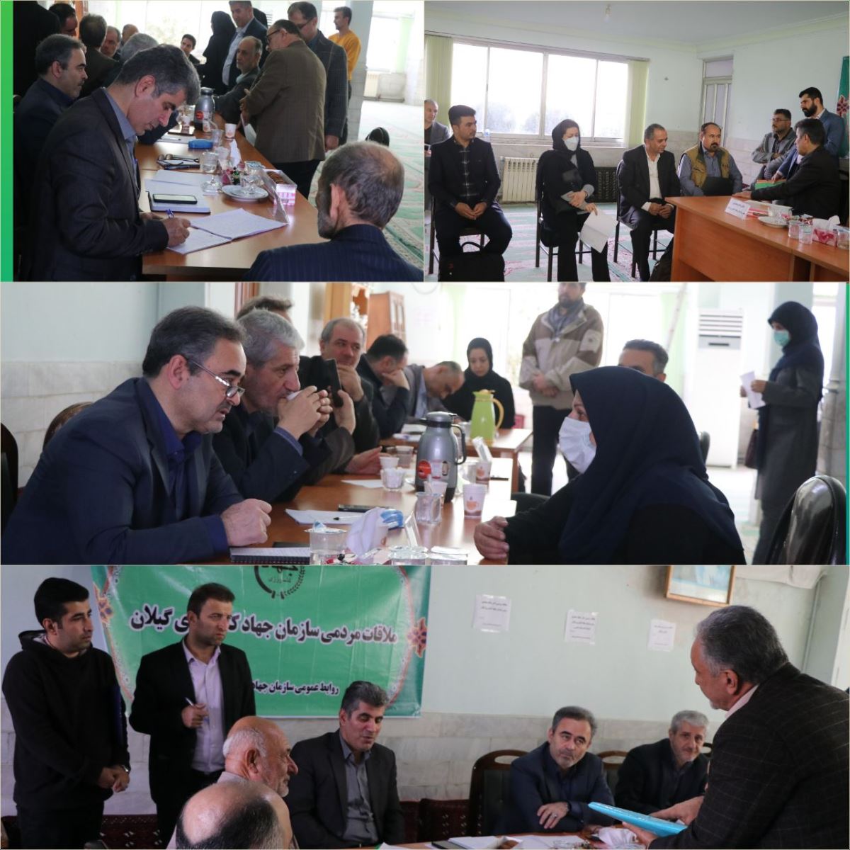 برنامه هفتگی ملاقات عمومی با رئیس سازمان جهاد کشاورزی استان گیلان برگزار شد.