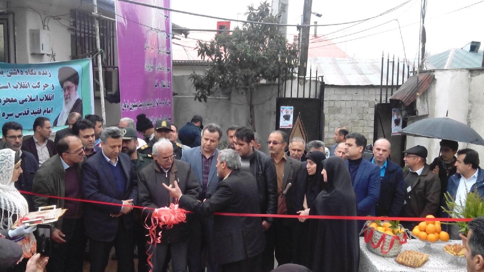 افتتاح پروژه بسته بندی میوه در شهرستان املش