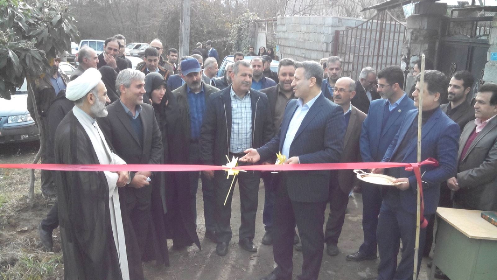 افتتاح پروژه بهسازی و مرمت آب بندان در شهرستان املش